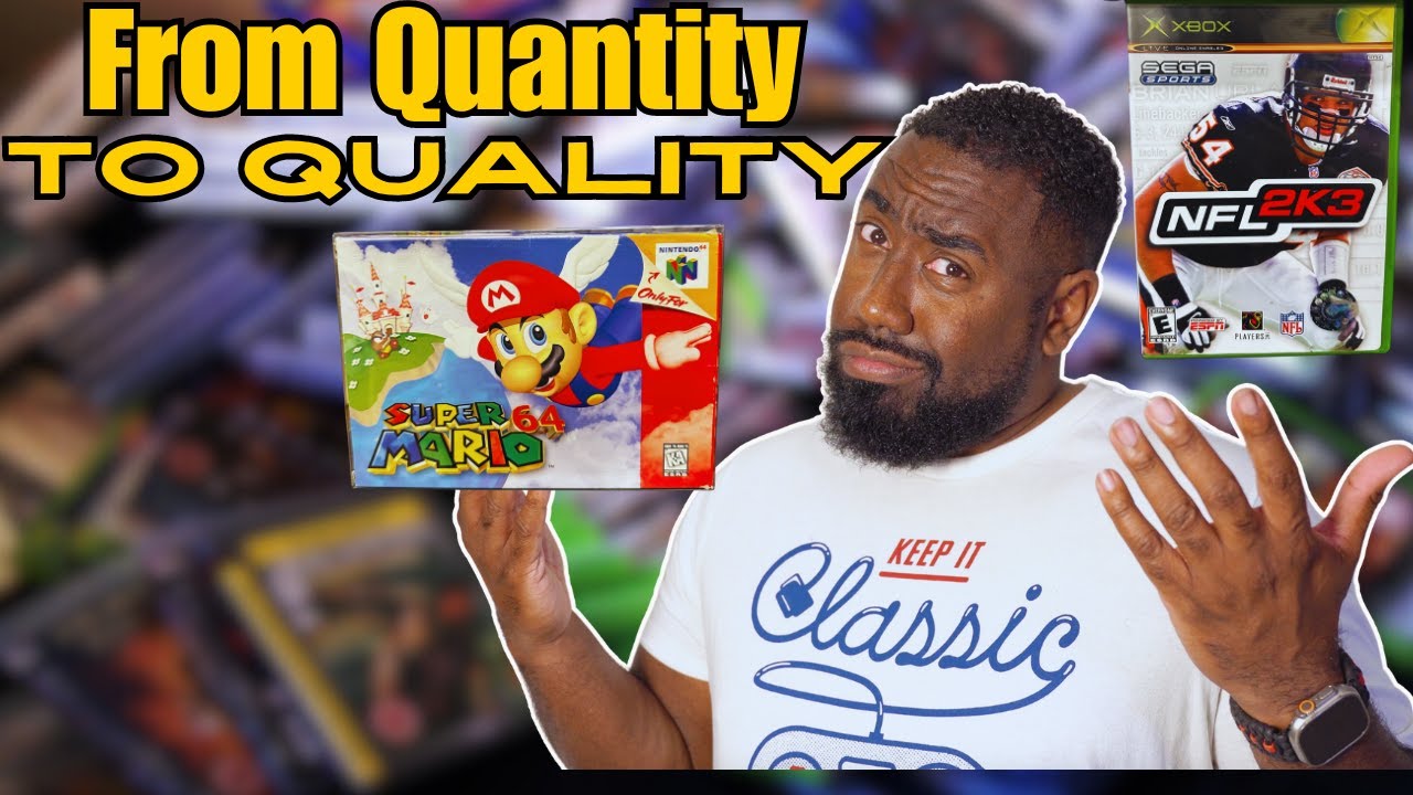 🕹️ Master the Art of a Lean Video Game Collection!