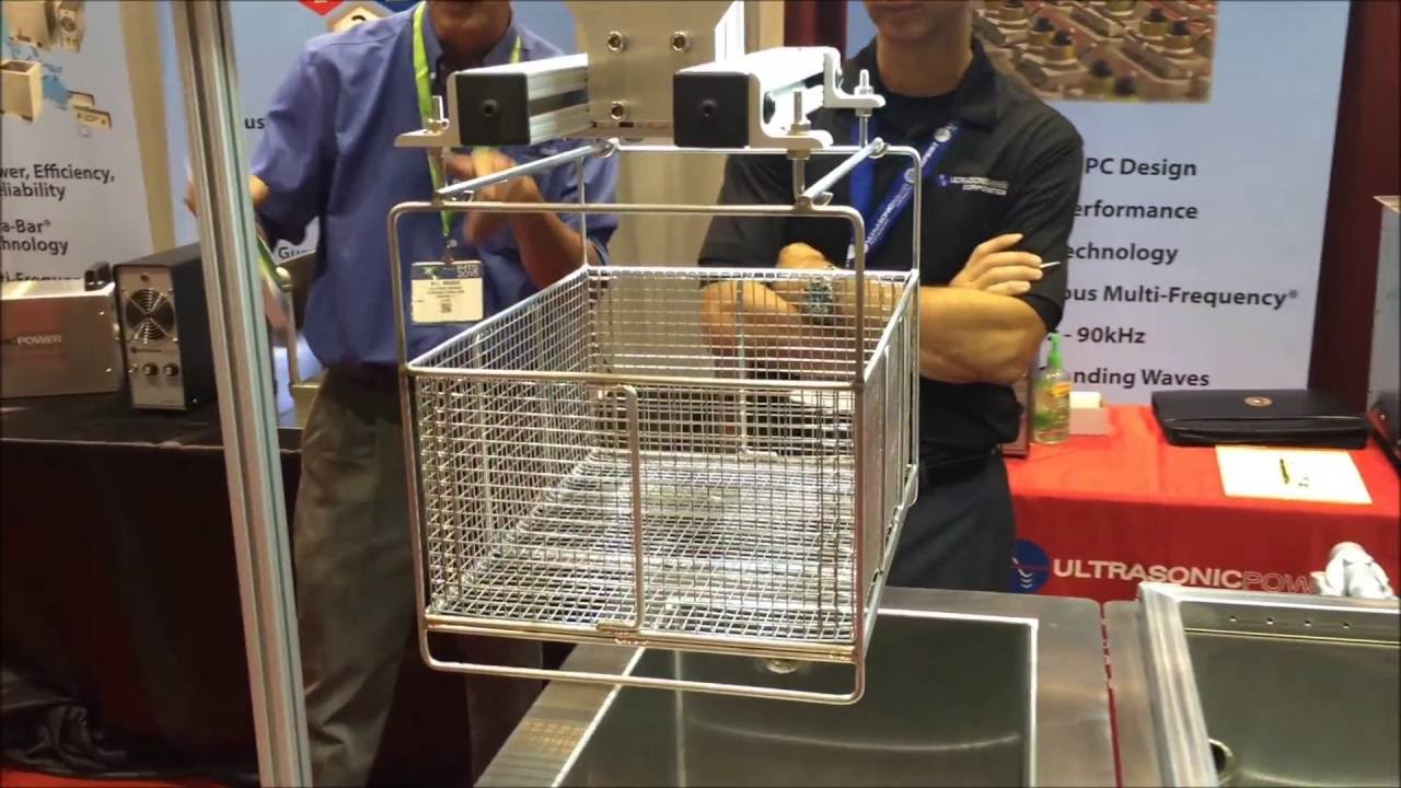 Automated Ultrasonic Cleaner