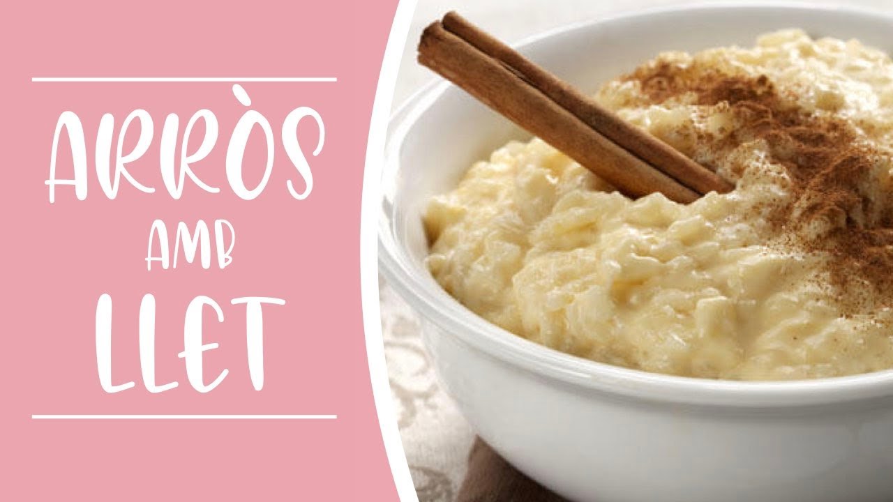 Arròs amb llet - RECEPTA