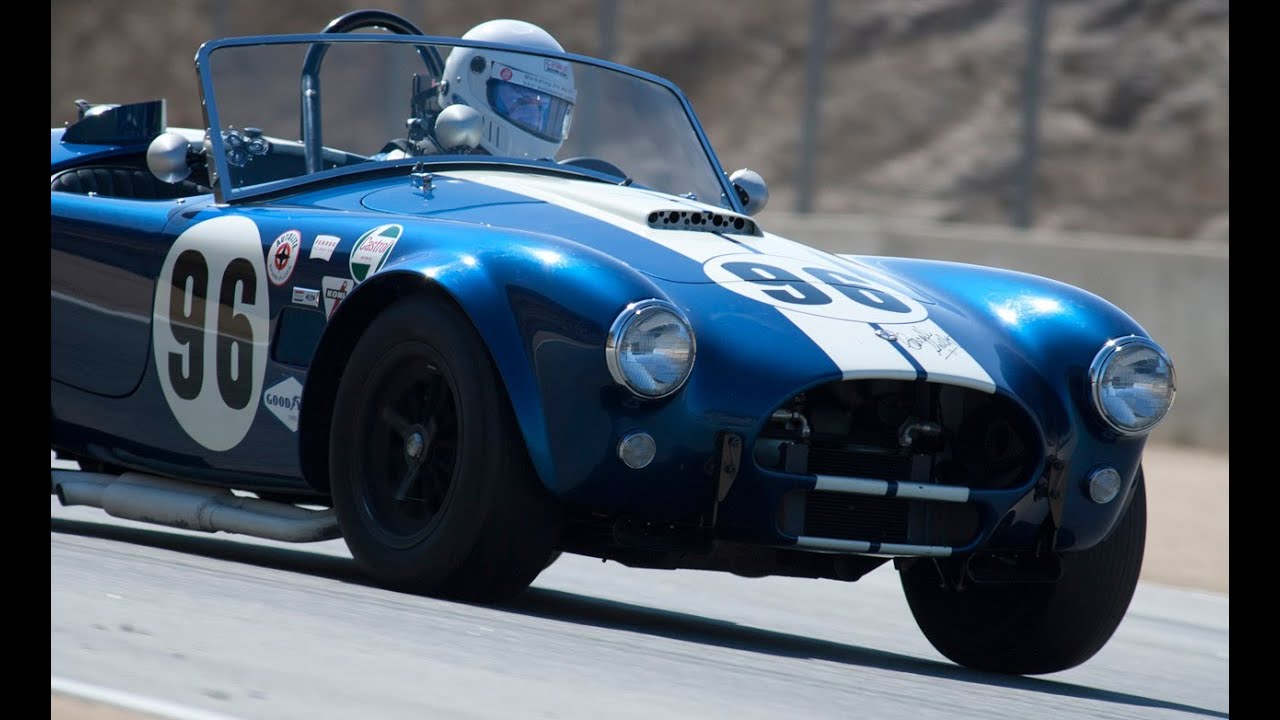 Hot Lap of Laguna in a Cobra