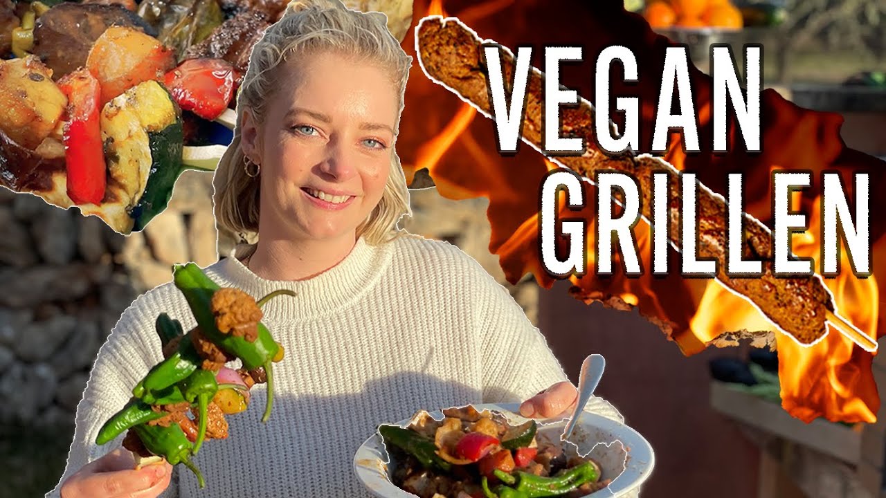 🌱  Vegan Grillen - 4 leckere BBQ Ideen + Seitanrezept  