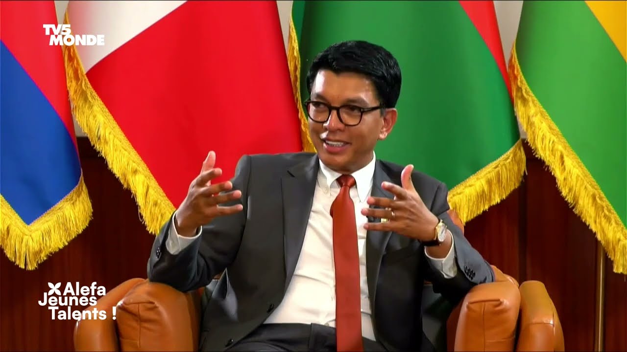 Interview exceptionnelle de Andry Rajoelina, président de Madagascar | TV5 Monde Info