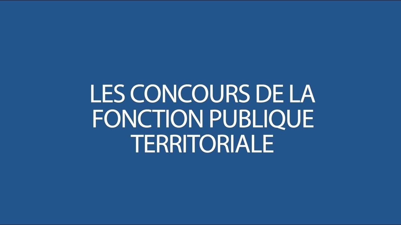 Les concours de la Fonction Publique Territoriale - CDG 77