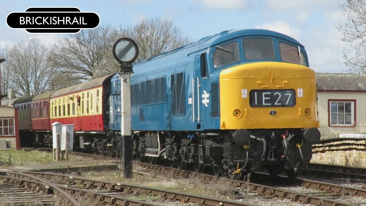 Class 44 D4 'Great Gable' & Class 46 D182 - Midland Railway Butterley - 09/04/22