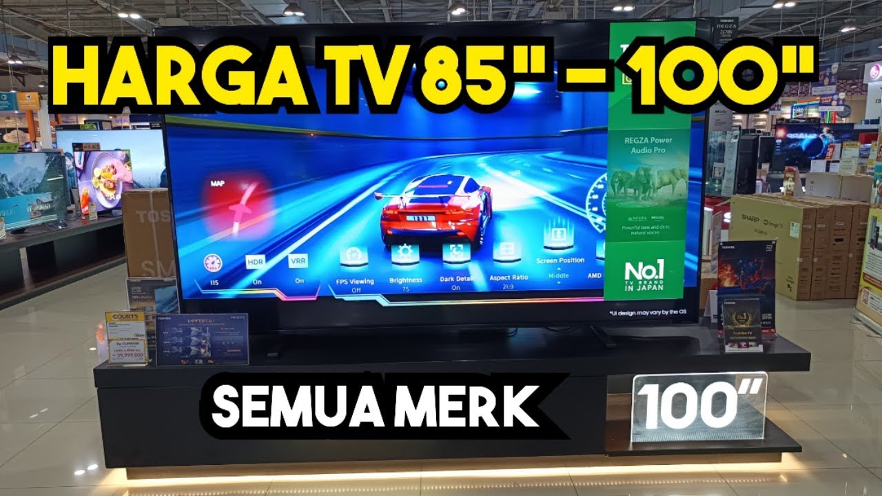 Harga LED TV 85 inch hingga 100 Inch Semua Merk ❗ Terbaru desember 2024