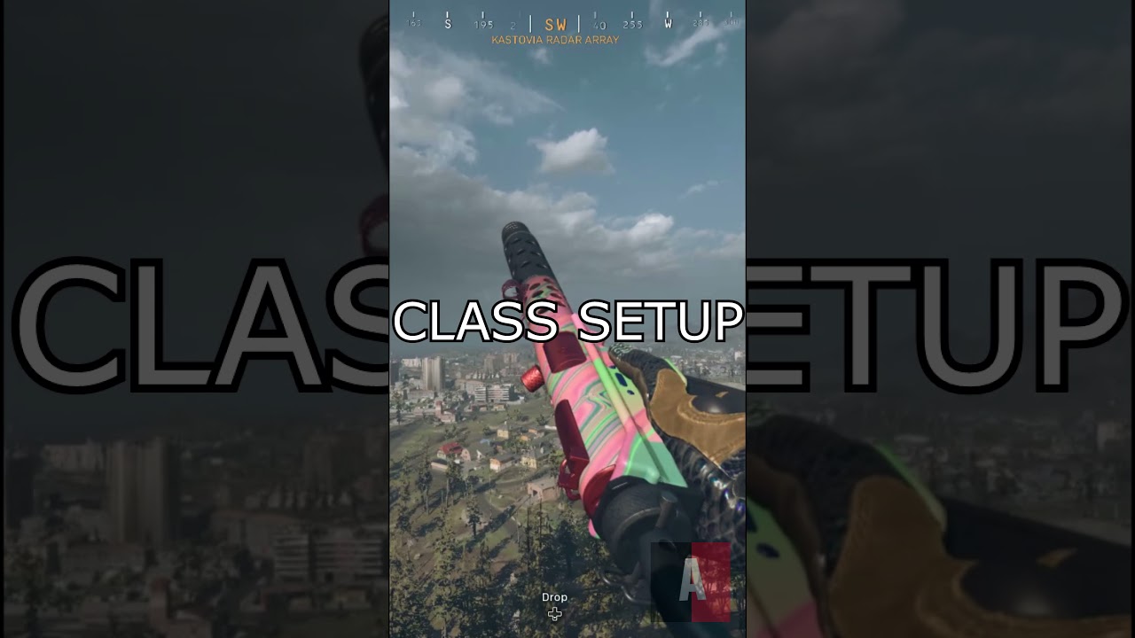 TEC - 9 SETUP FOR WARZONE #Shorts