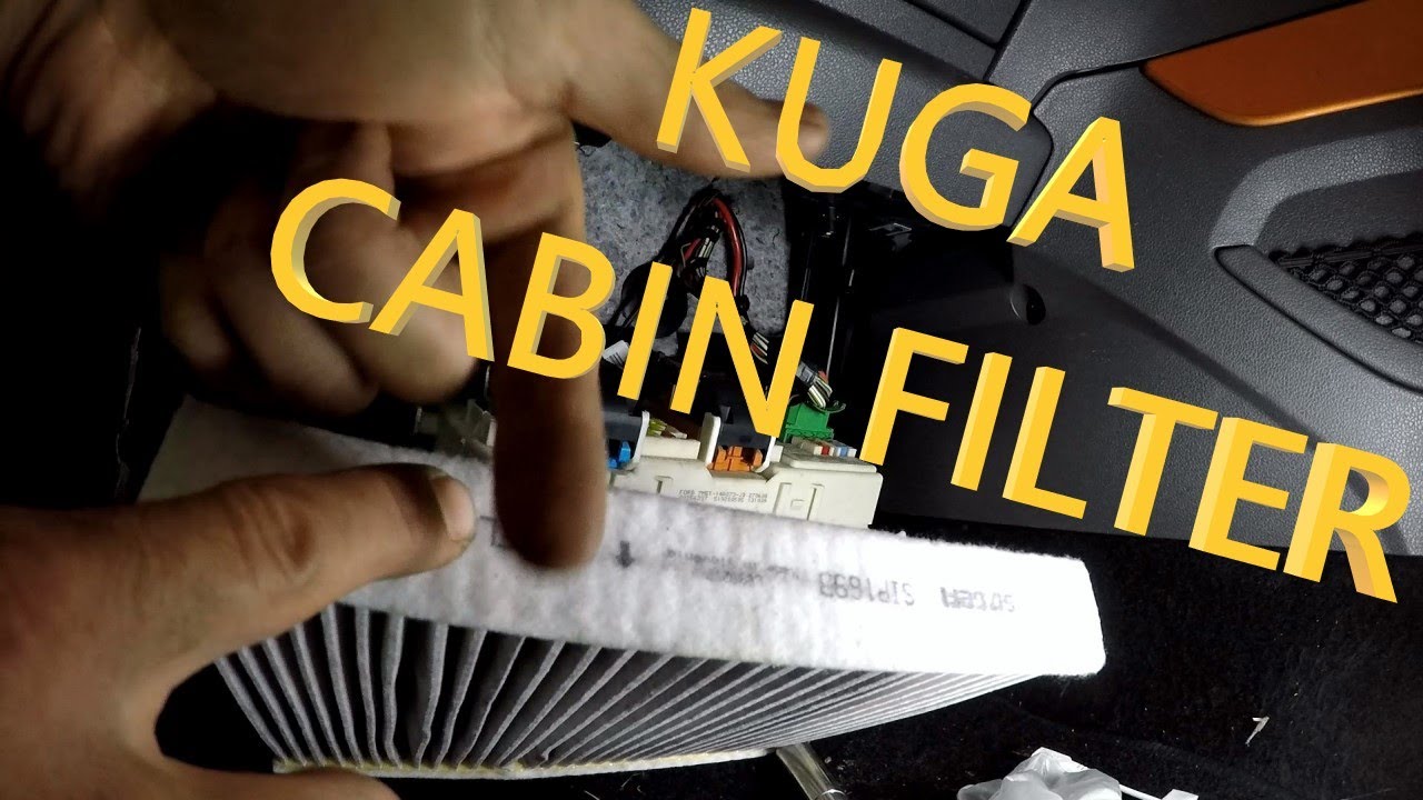 How To: FORD KUGA Cabin Filter / Pollen filtre