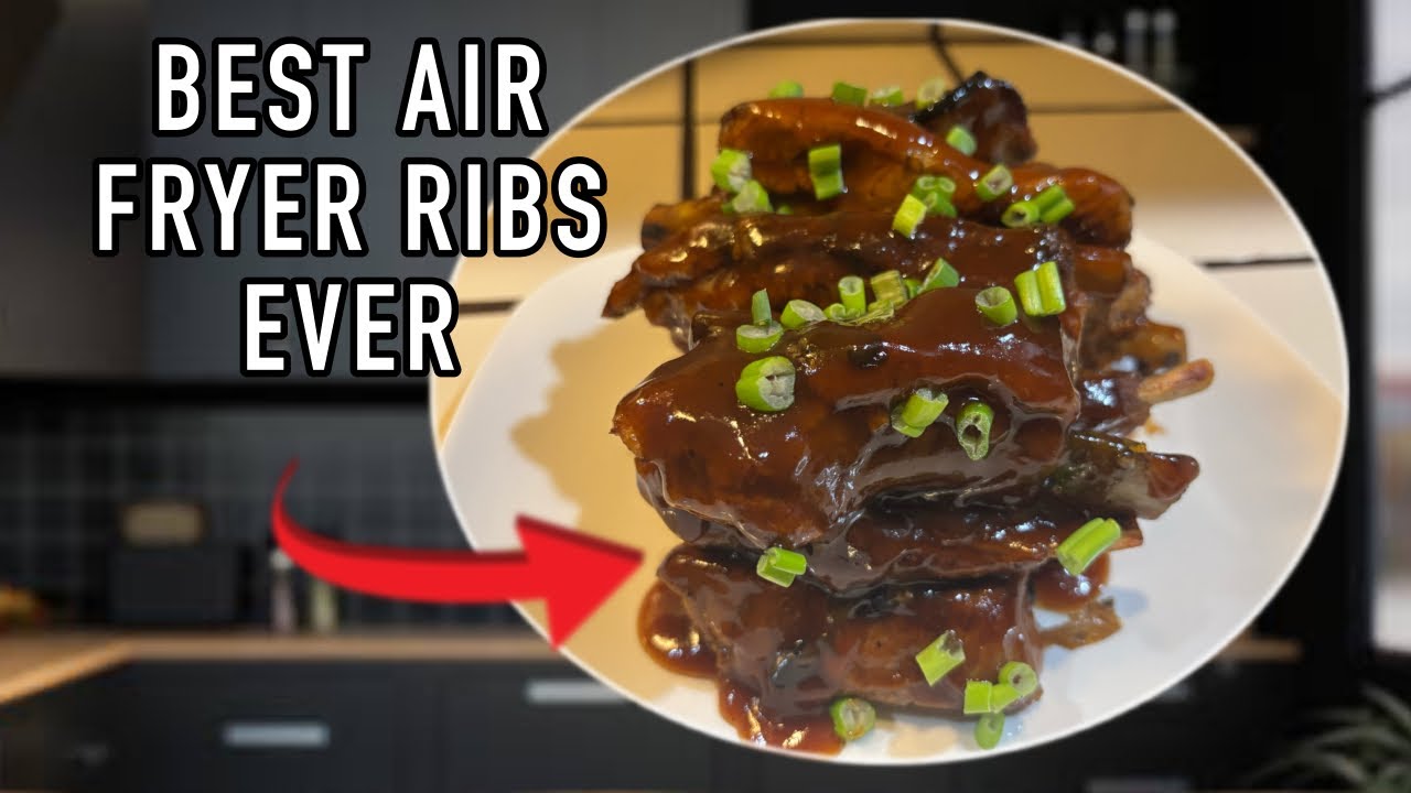BARBECUE SPARERIBS | ￼AIR FRYER RIBS FOR NUT