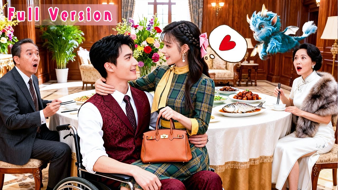 一睜眼穿成殘疾大佬的惡毒前妻，她綁定吃瓜系統，沒想到全家都能聽到她的心聲，劇情被她改寫一路開掛，大佬婚不離了把她視若珍寶，全豪門追著她寵！《被讀心後，團寵大小姐人設又崩了》#短劇 #霸總 #全集