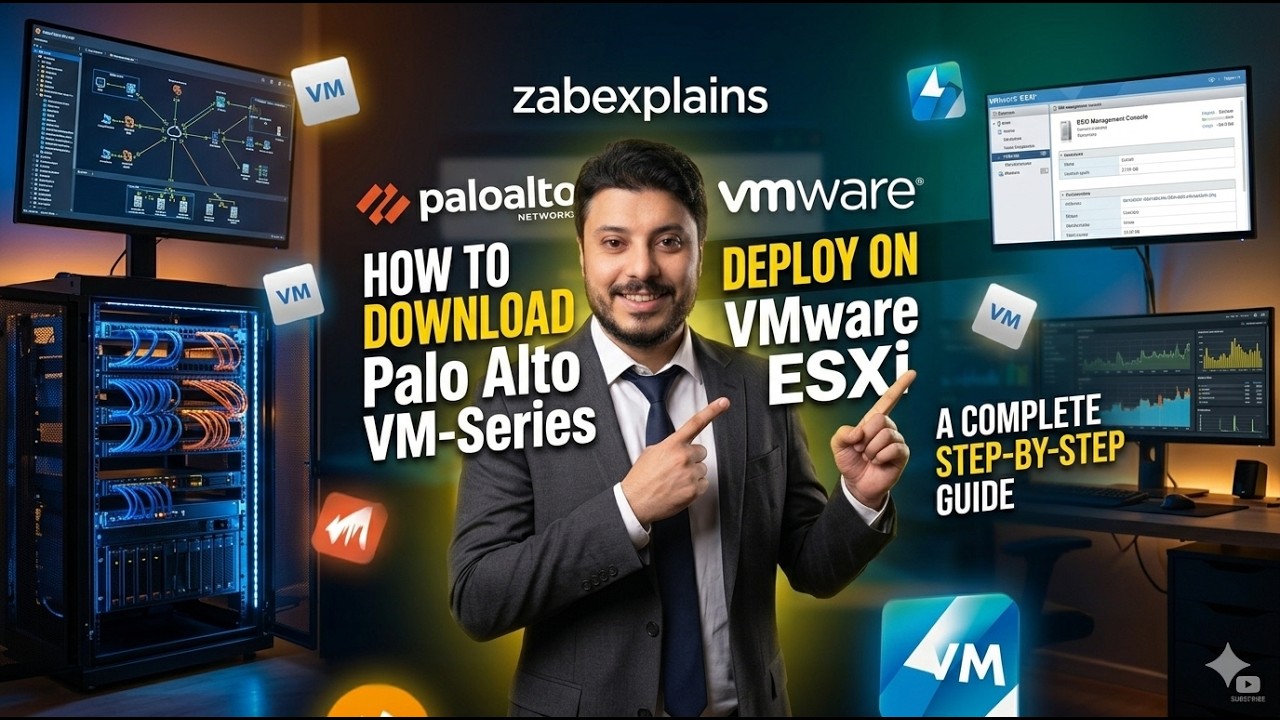 Как загрузить Palo Alto VM-Series и развернуть на VMware ESXi