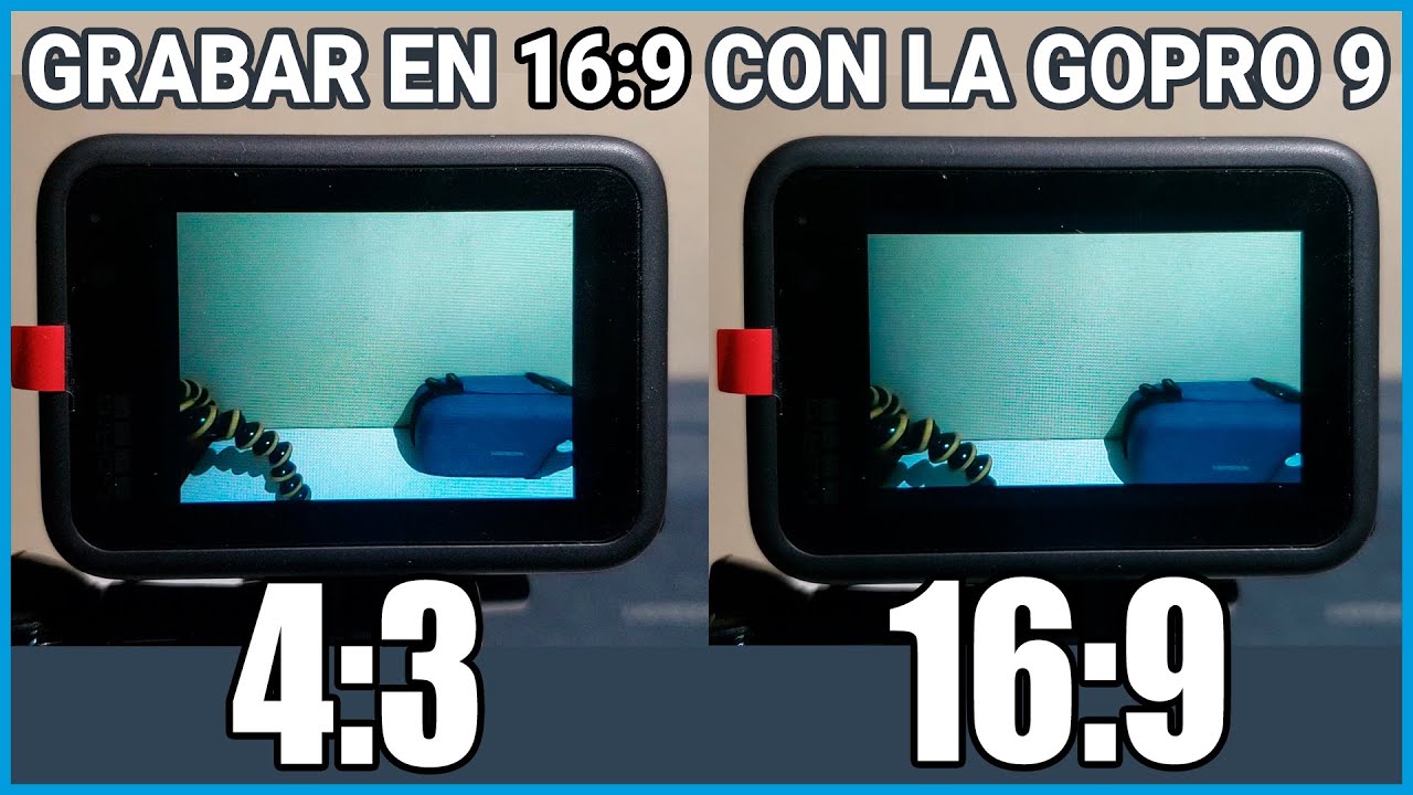 Como Grabar en 16:9 con la GoPro 9