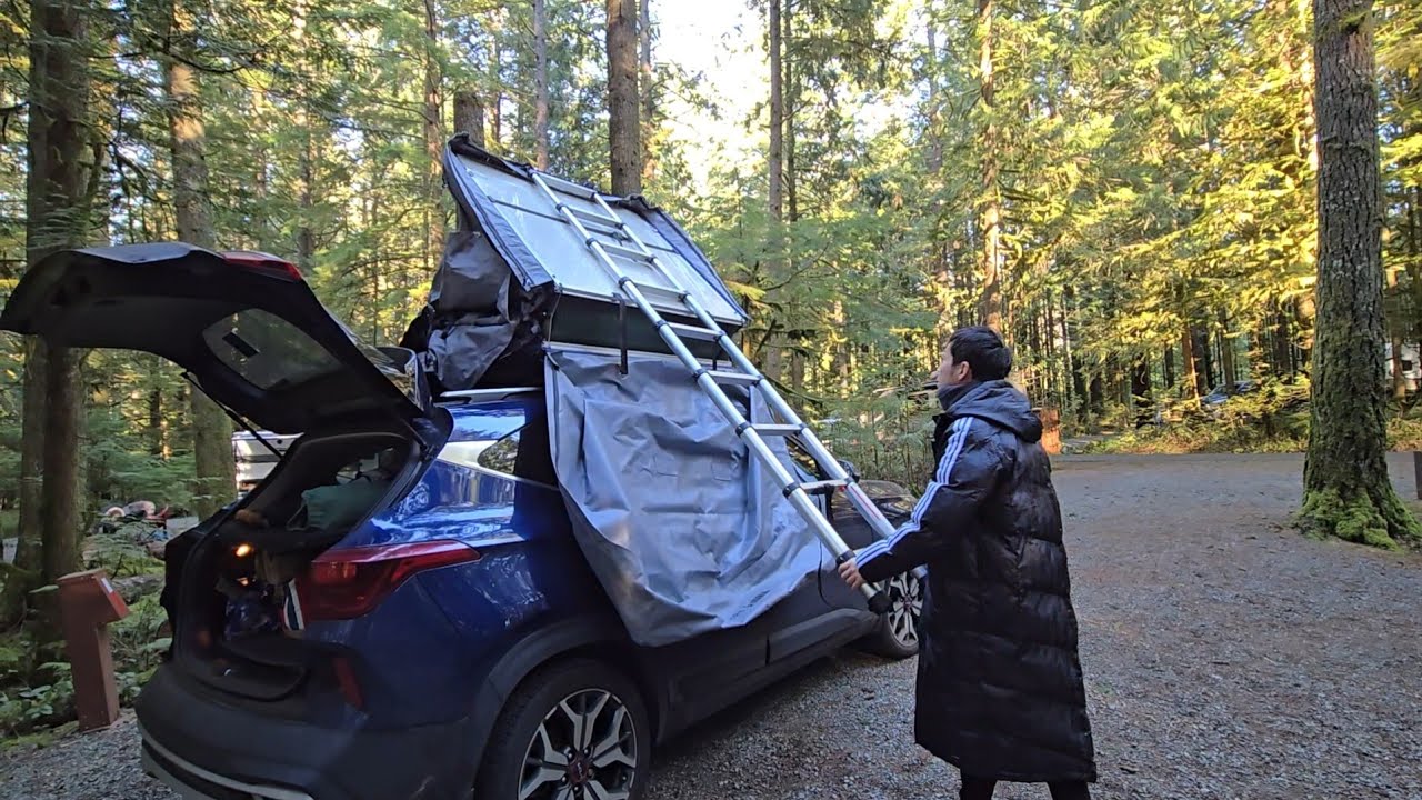 [주말캠핑] Alice Lake Campground | Service site | 벤쿠버