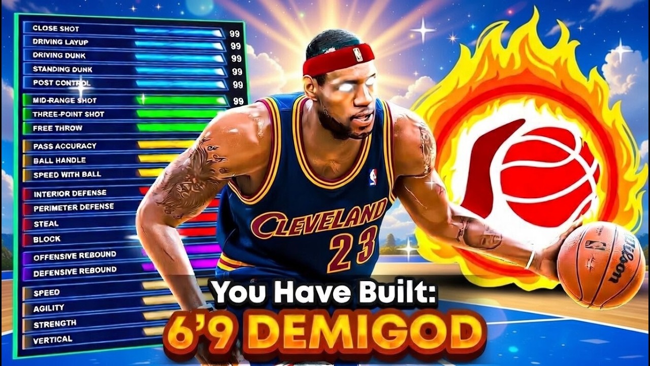 Я же вас предупреждал об этом лучшем варианте полубога в NBA2K26... Но никто не слушал.