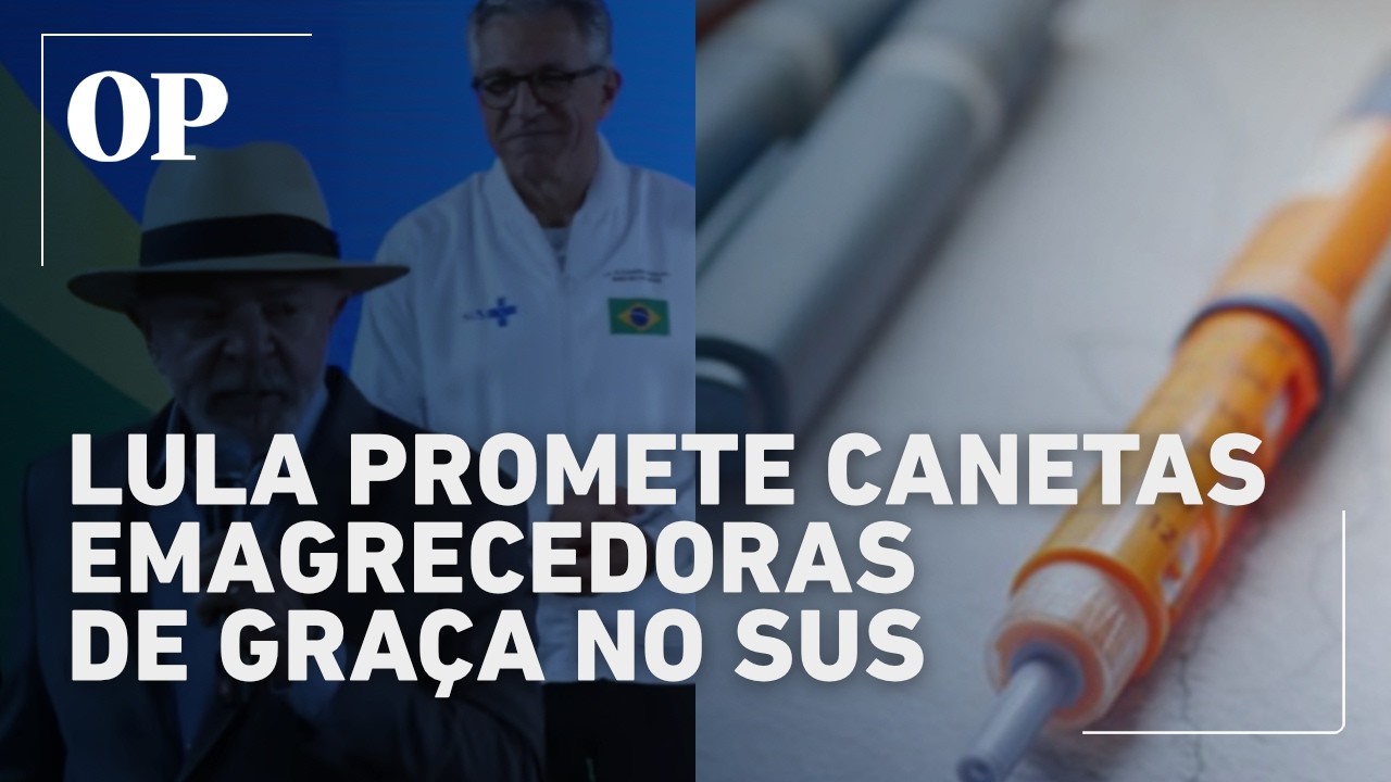 Lula promete canetas emagrecedoras de gra&ccedil;a no SUS para tratamento contra obesidade