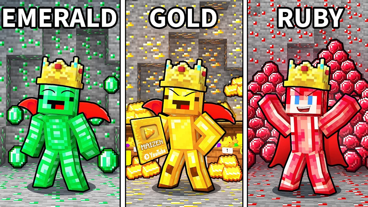 JJ vs Mikey: TREASURE KINGS BATTLE in Minecraft!