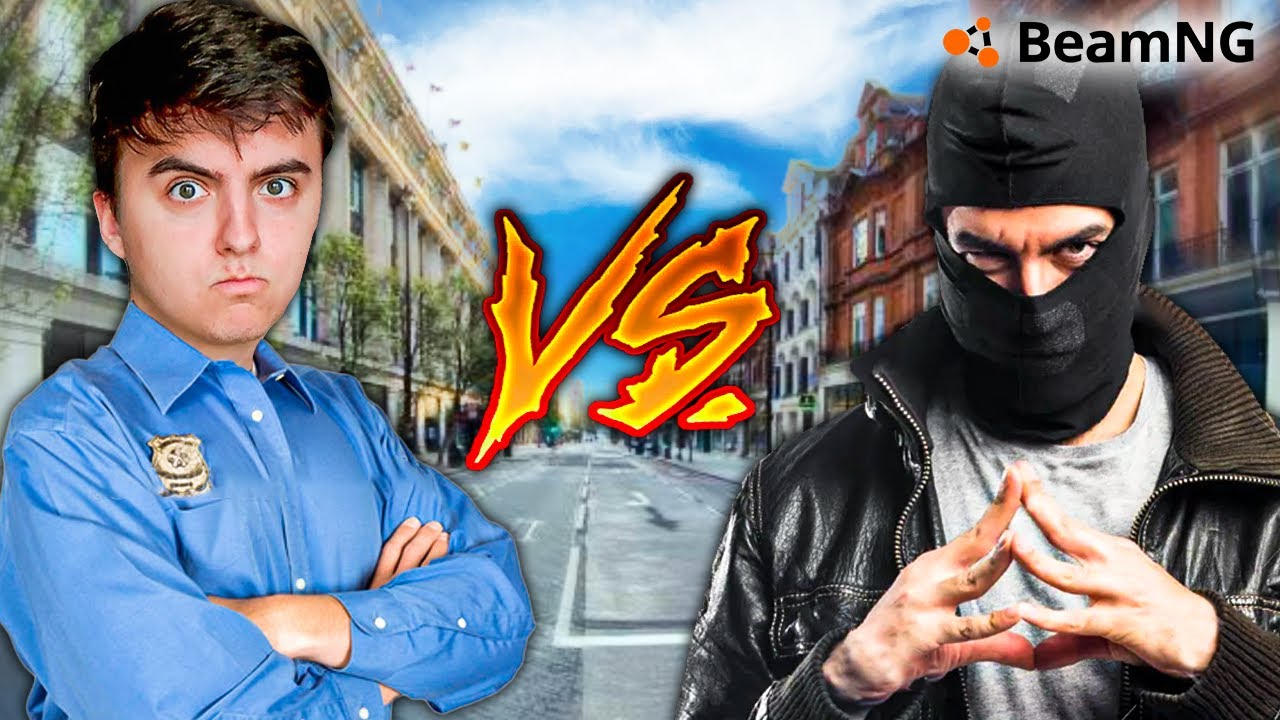 Zloději vs. Policie! Kdo Vyhraje? Beamng.Drive