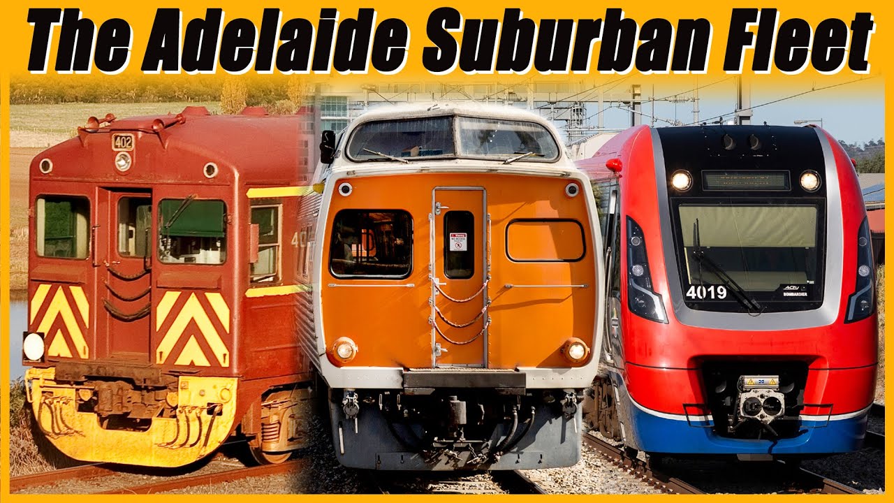 Adelaide's Eccentric Suburban Trains!