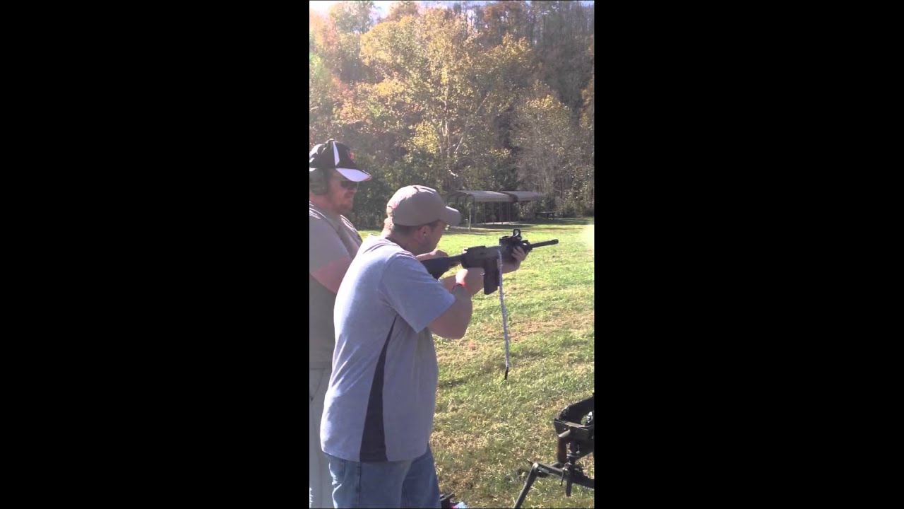 Akdony with a full auto razorback