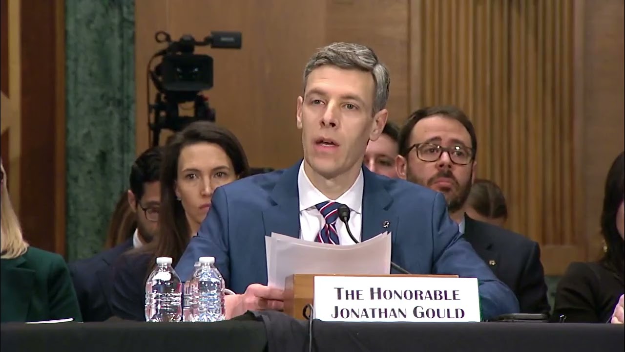 Comptroller Jonathan V. Gould Testifies on Agency Priorities