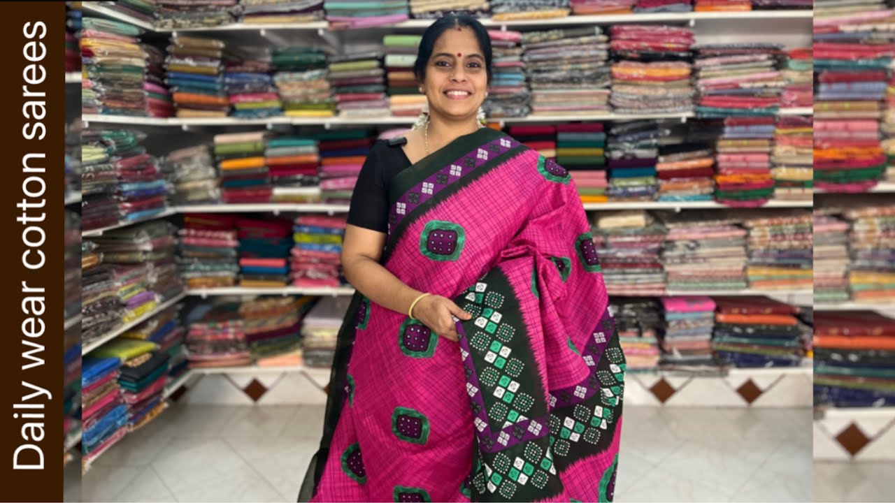 Daily wear cotton sarees| Apavaranam| 22 January 2026 