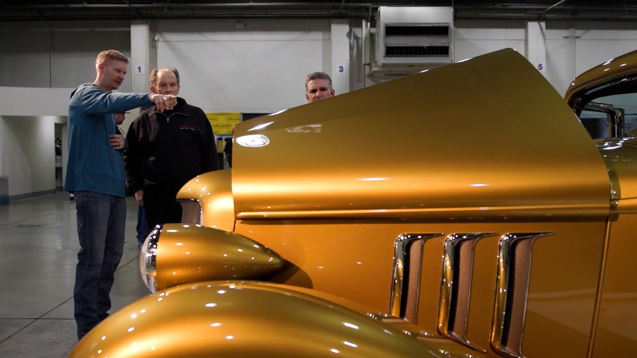 1933 Pontiac by Cal Auto Creations | In Depth Walk Around with Andy Leach on this Slonaker Winner