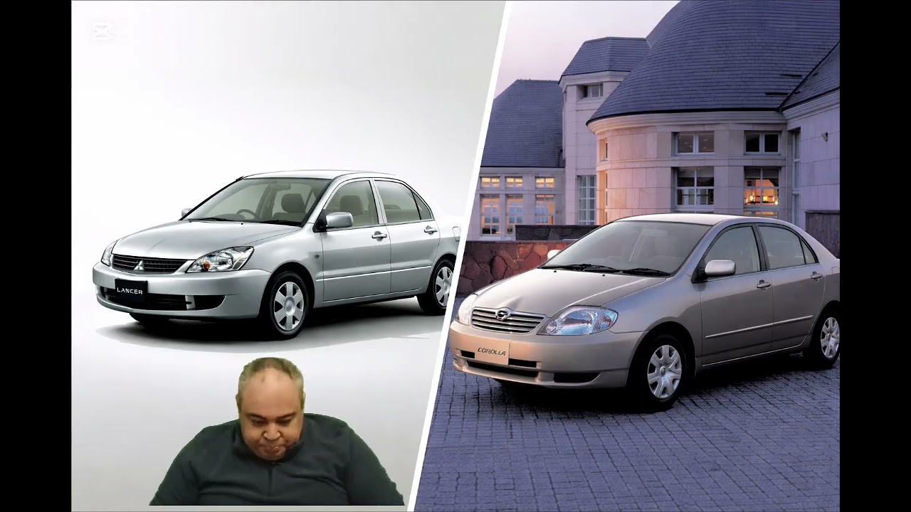 تويوتا كورولا الجمل (153) و لا متشوبيشي لانسر بومة في سوق المستعمل 