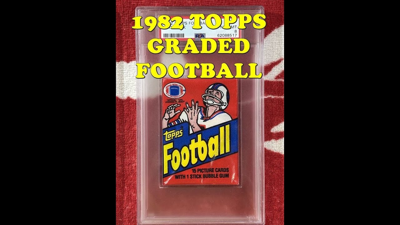Набор карточек TOPPS FOOTBALL 1982 года, оцененный PSA, с 5 карточками новичков!!!
