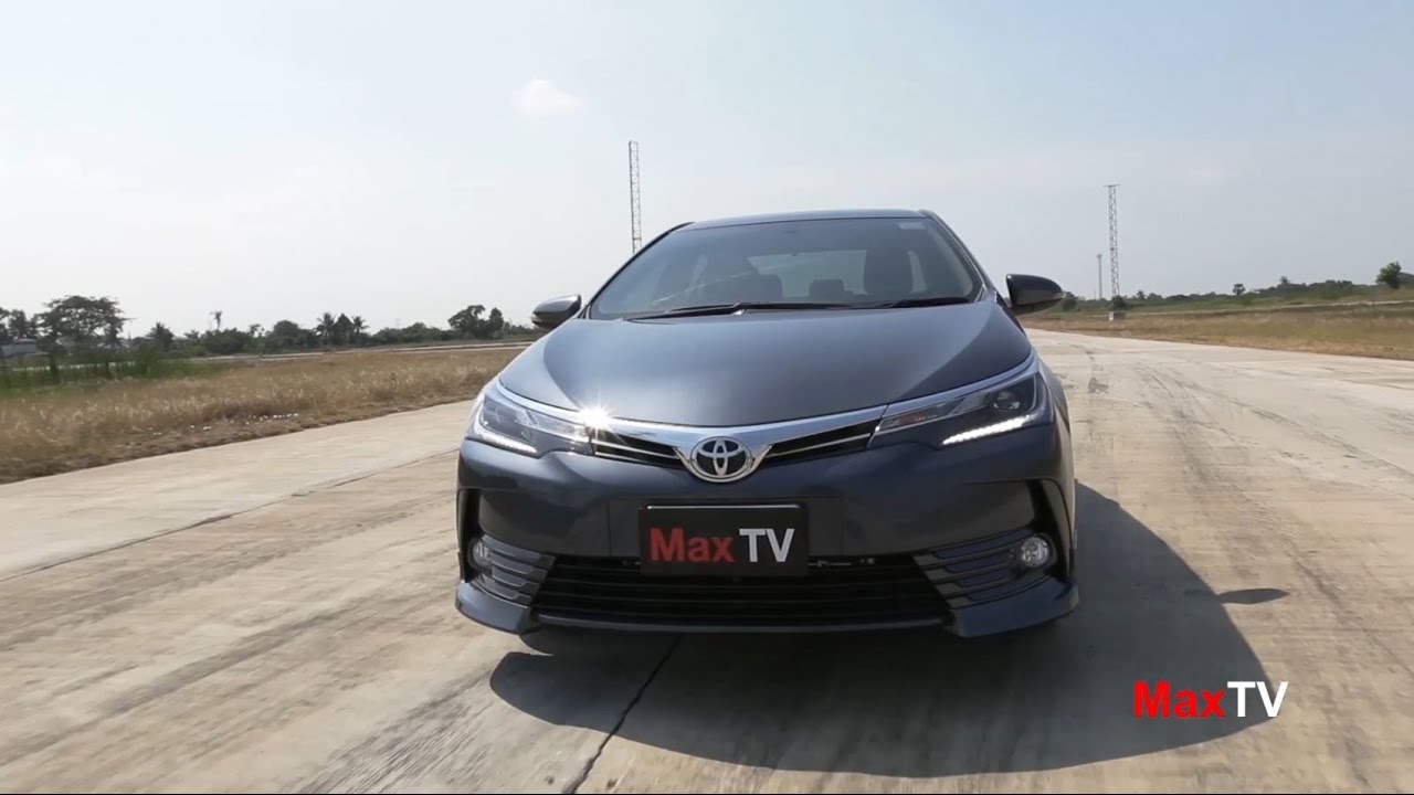 Test Drive New TOYOTA COROLLA ALTIS ESPORT By MaxTV / 25 FEB 2017