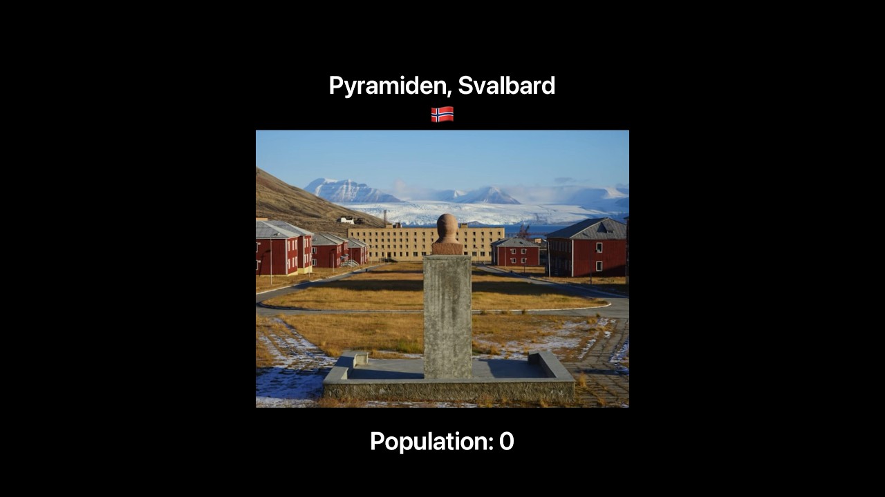Most Isolated Places on Earth part 11 📍 Pyramiden, Svalbard 🇳🇴