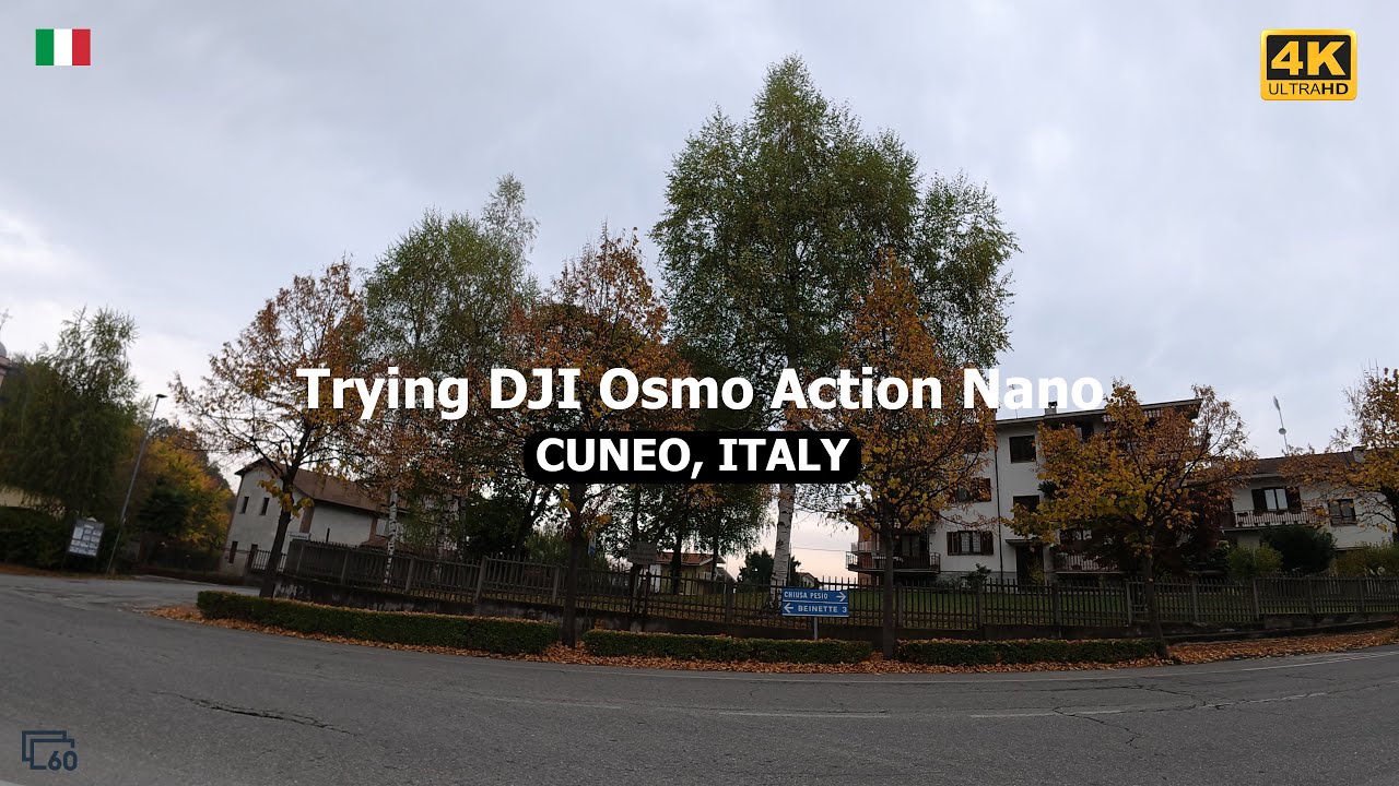 Trying Dji Osmo Nano