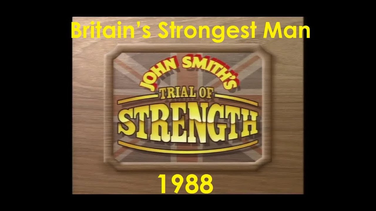 BRITAIN’S STRONGEST MAN 1988 John Smith’s trial of strength.