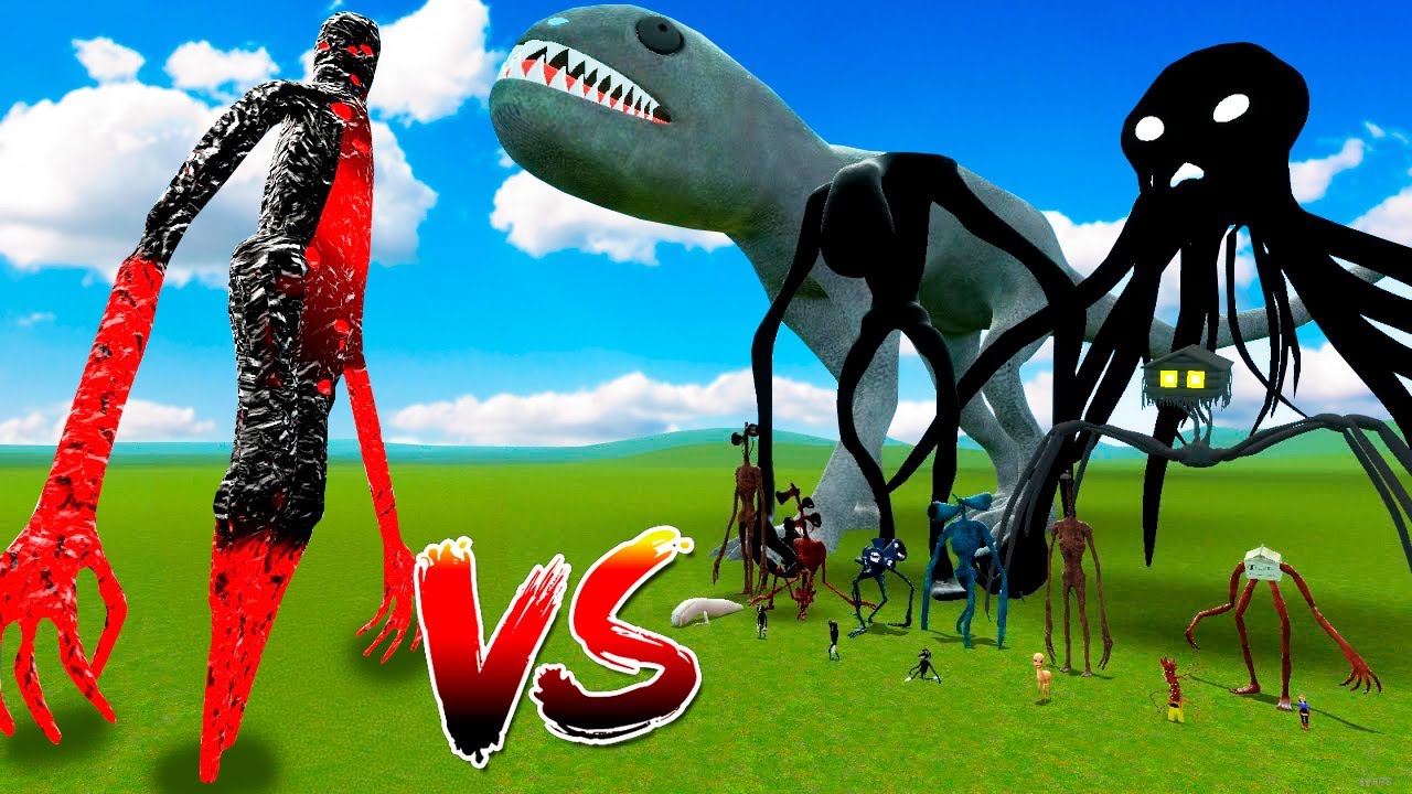 BATALLAS EPICAS entre las CRIATURAS GIGANTES de TREVOR HENDERSON en Garry's Mod