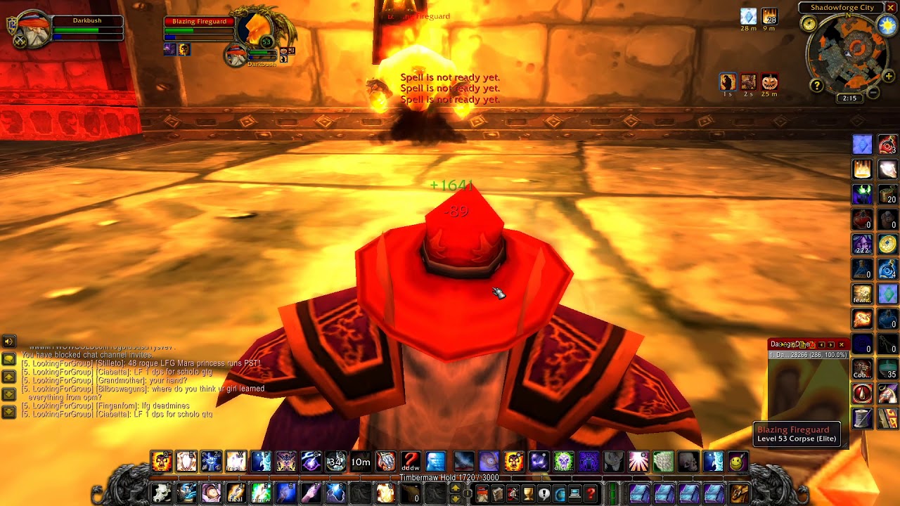 WoW Classic Shadow Priest solo farm BRD Lord Incendius