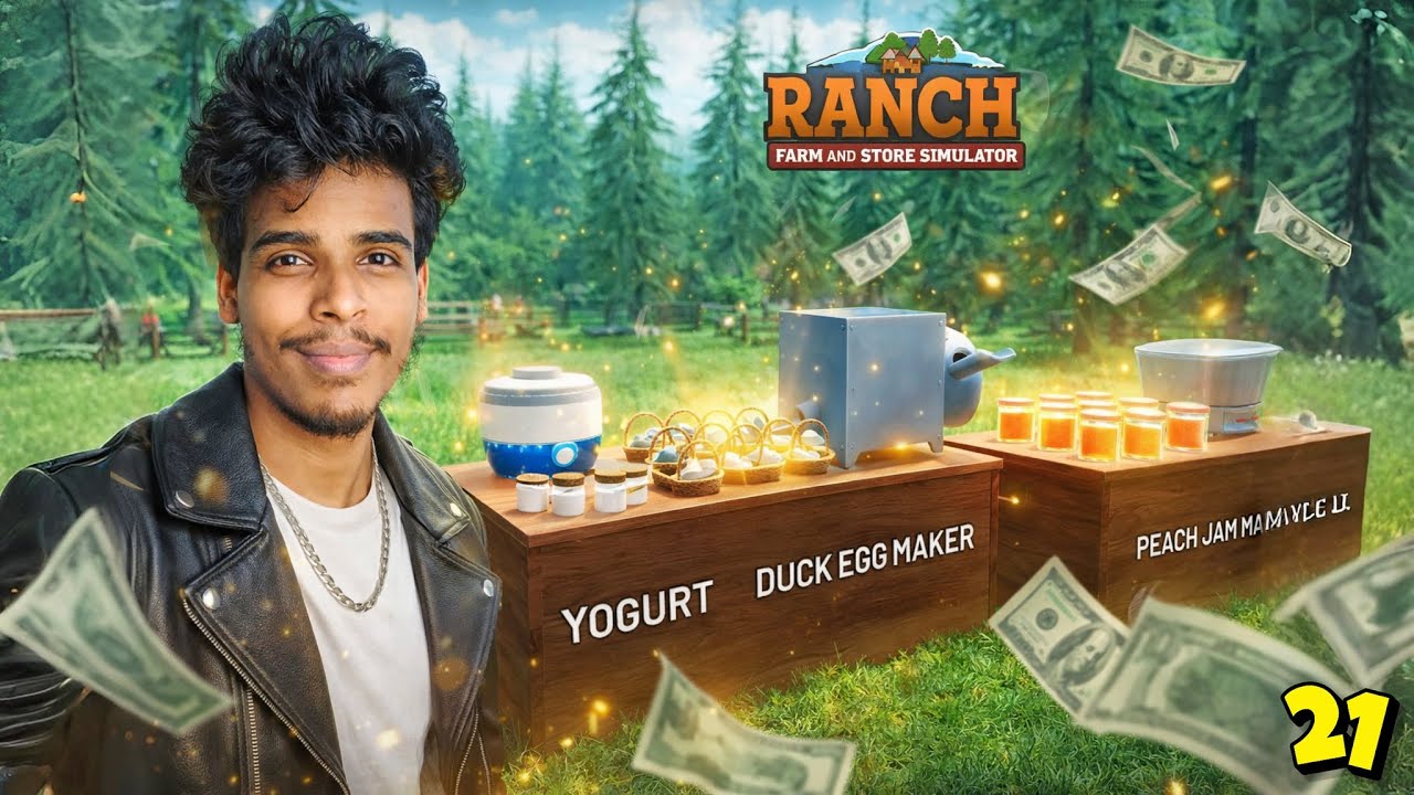 I Bought Yogurt, Duck Egg & Jam Machines Now I’m RICH 🔥 Ranch Farm and Store Simulator 🔥 Part 21 #21