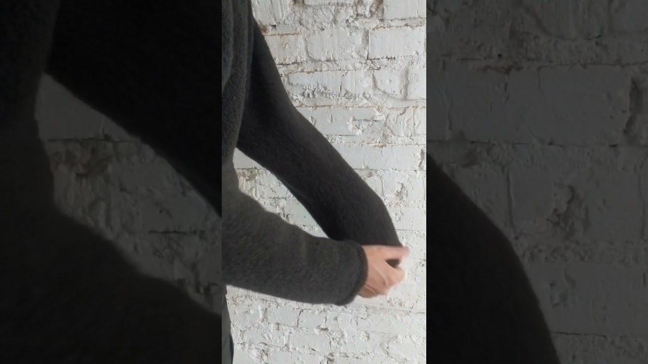 Petros Merino Wool Hoodie stretch demo