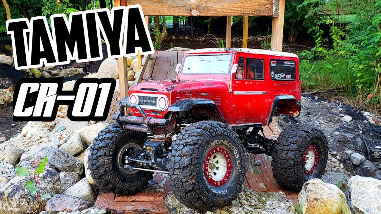 Tamiya CR-01 at crawler County with Hello Rc