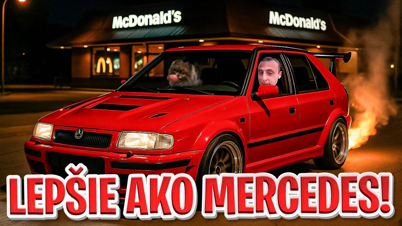 IDEME S VYTUNENOU STAROU FELICIOU DO MCDONALDU!