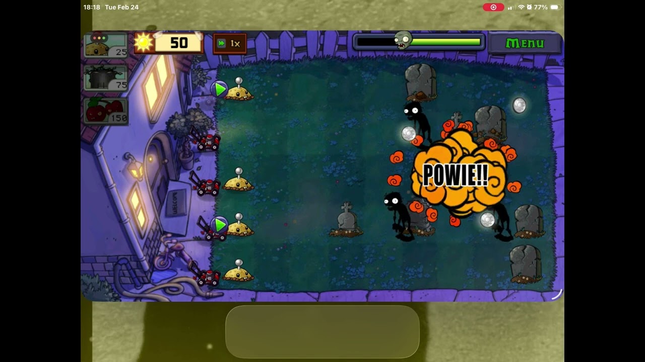Whack a zombie [¬º-°]¬-pvz