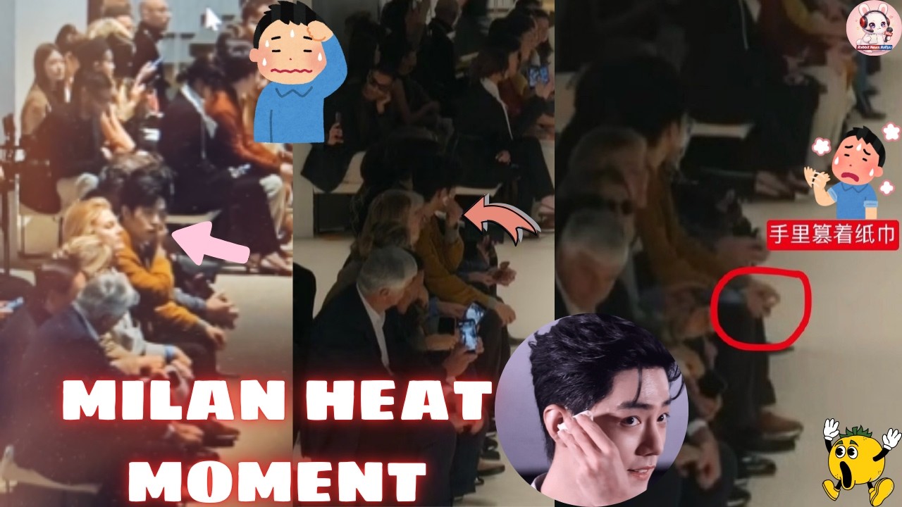 Xiao Zhan Wipes Sweat at Milan Show, Fans React
