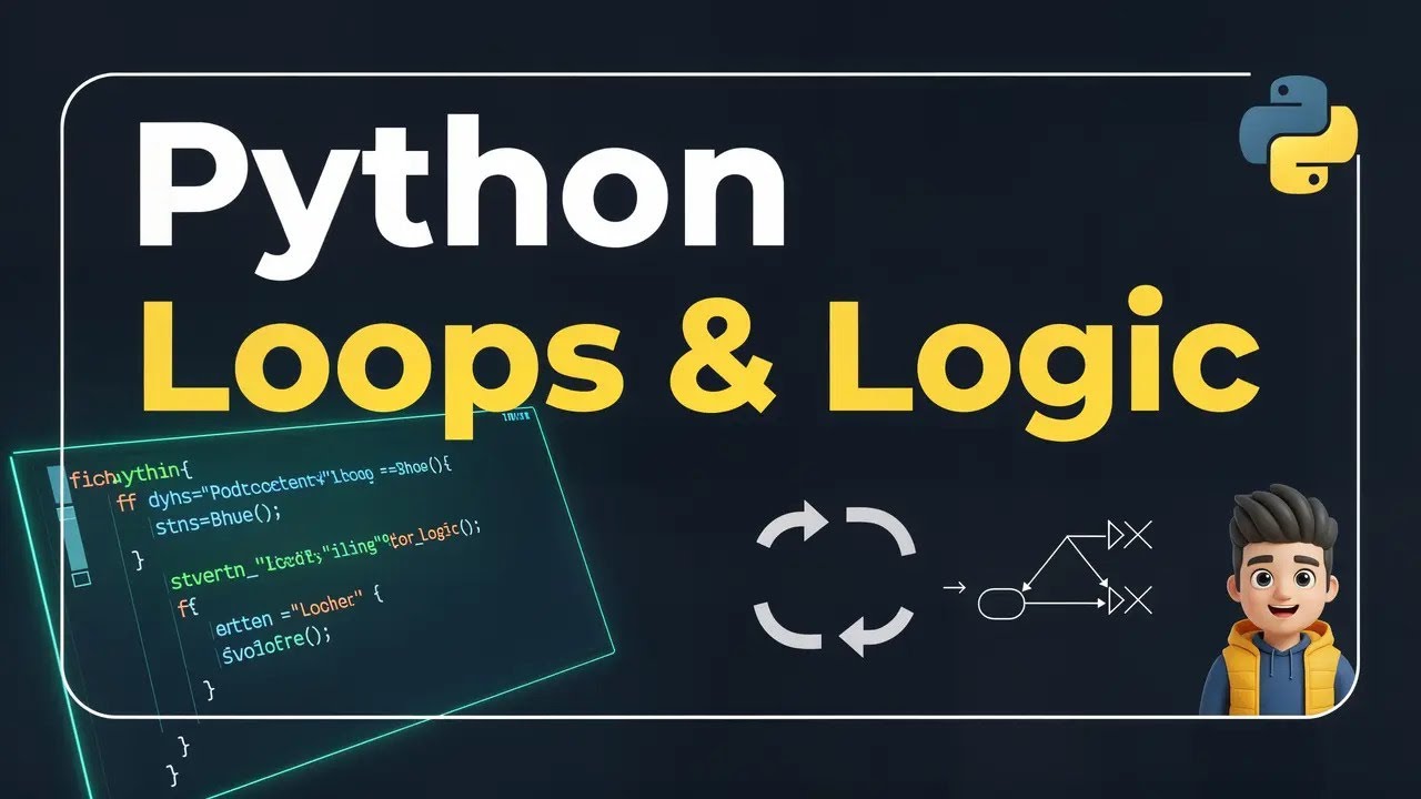 Learn Python Loops & Conditions FAST – Beginner Tutorial