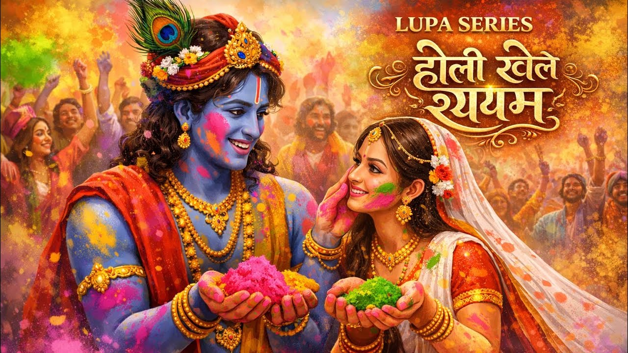 होली खेले श्याम ❤️ | Radha Krishna Holi Bhajan 2026 | New Krishna Holi Song | LUPA SERIES