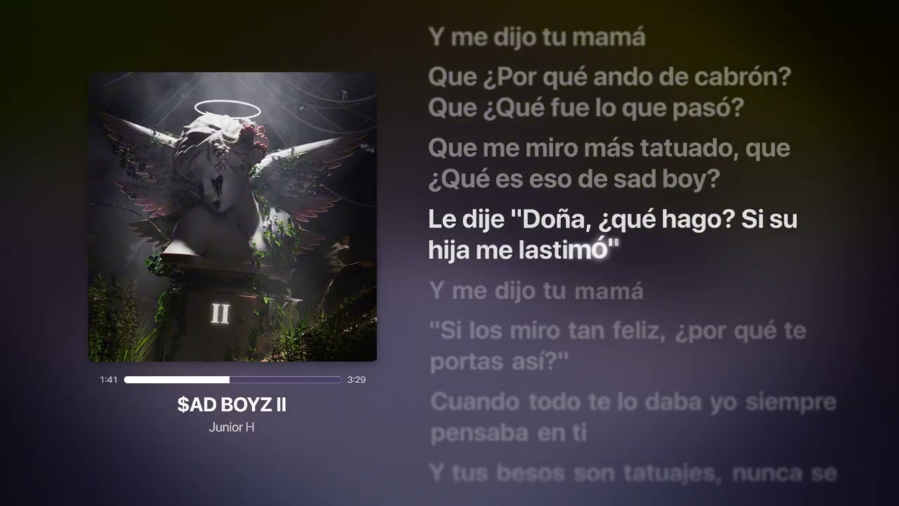 $AD BOYZ II - Junior H   Letra Completa