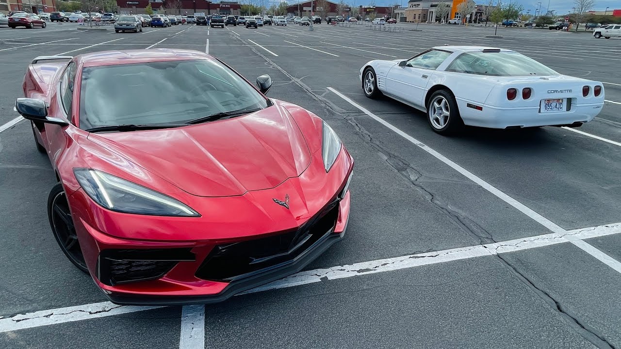 MY FIRST DRIVE IN A C8 CORVETTE!