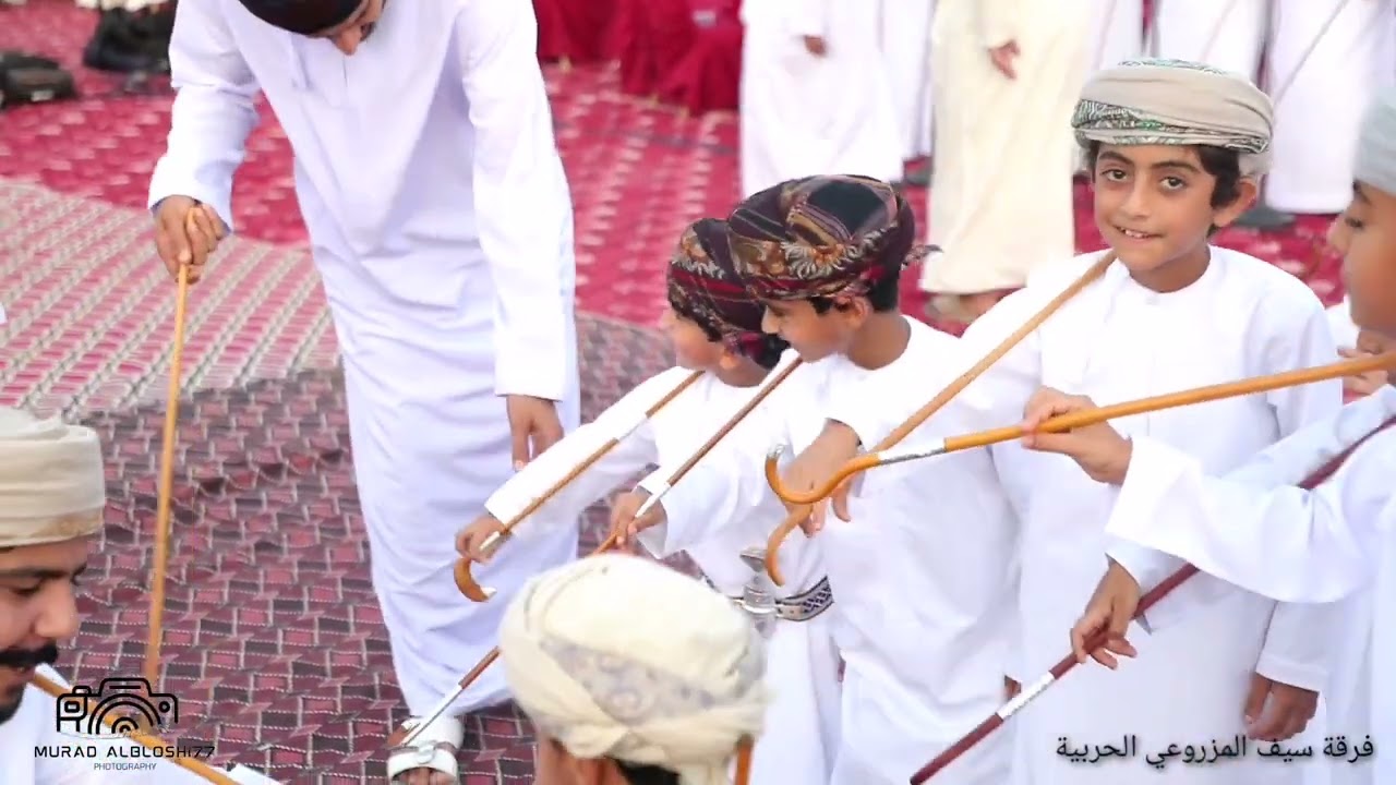 فرقة سيف المزروعي الحربية في ولاية الخابورة _ حفل عقد قران المعاريس  عبدالله الفارسي و محمد الفارسي