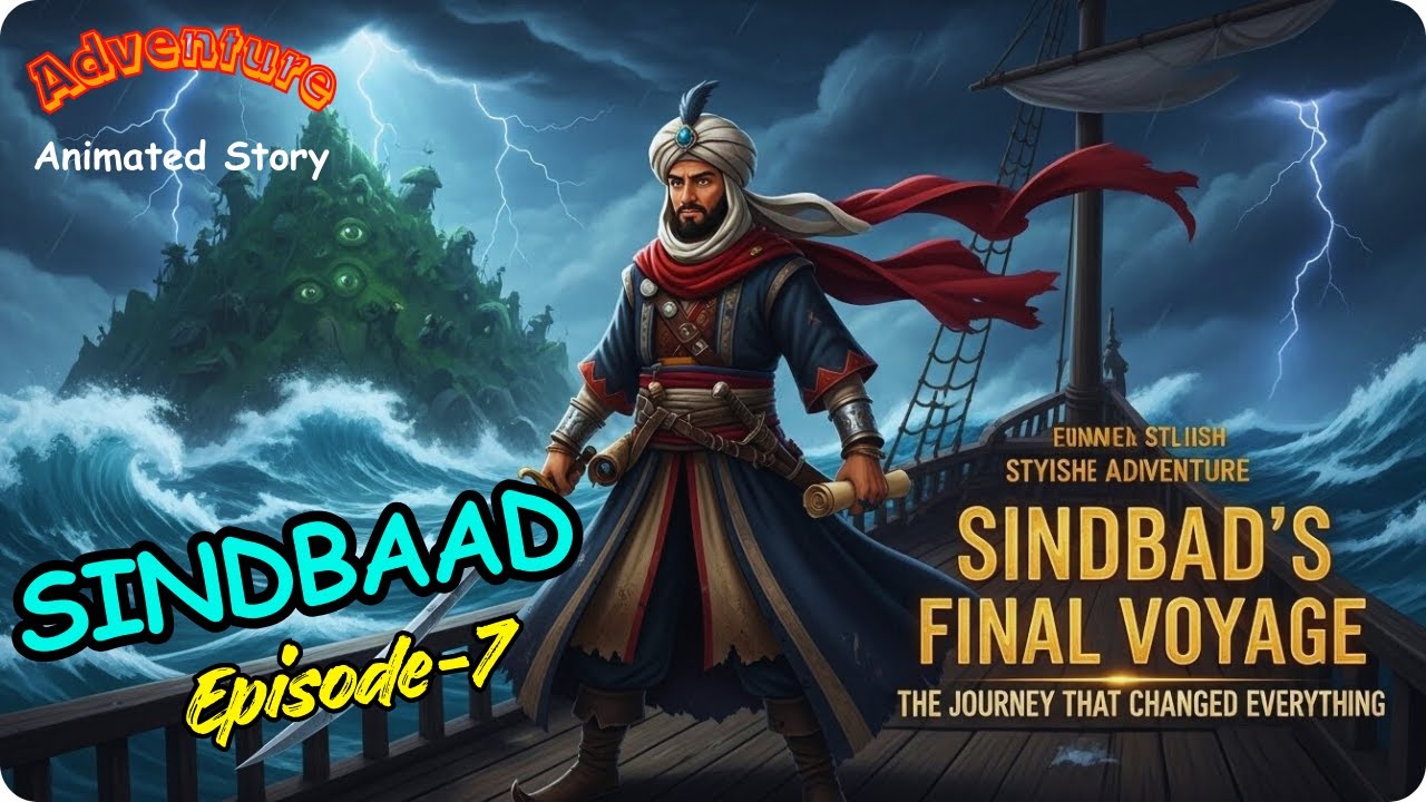 Sindbad's Seventh Voyage – The final journey and the greatest lesson of his life.| Episode-7