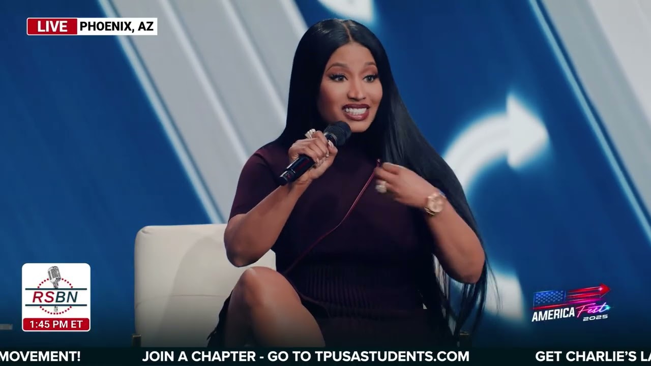 WATCH: Erika Kirk Brings out Special Guest Nicki Minaj at TPUSA's AmFest - 12/21/25