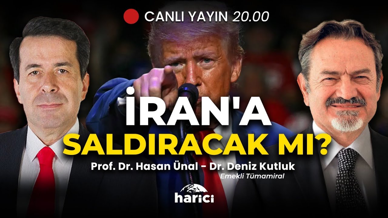 Trump'tan İran'a Müdahale Tehdidi! Dr. Deniz Kutluk ve Prof. Dr. Hasan Ünal Yorumluyor I CANLI