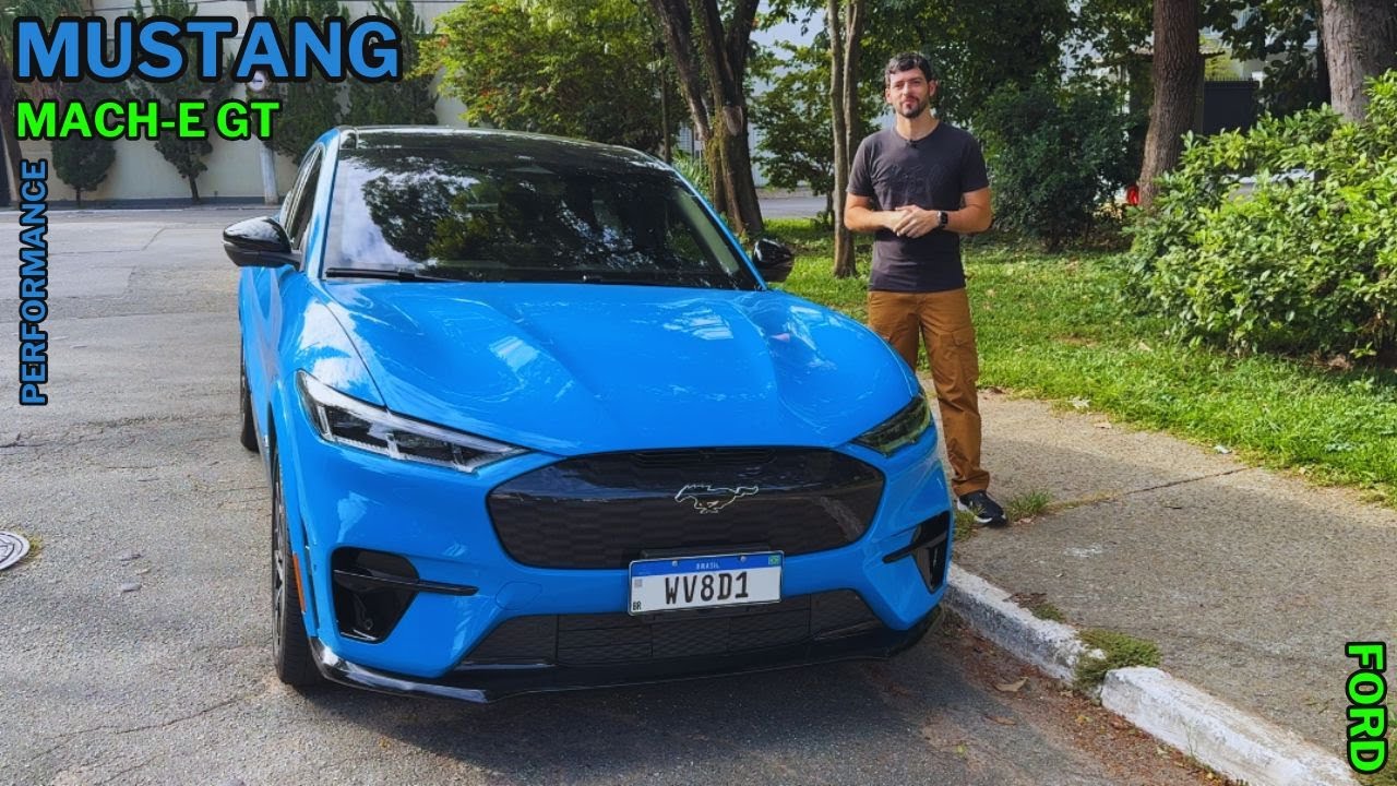 Carro elétrico e sua autonomia - Ford Mustang Mach-e GT Performance