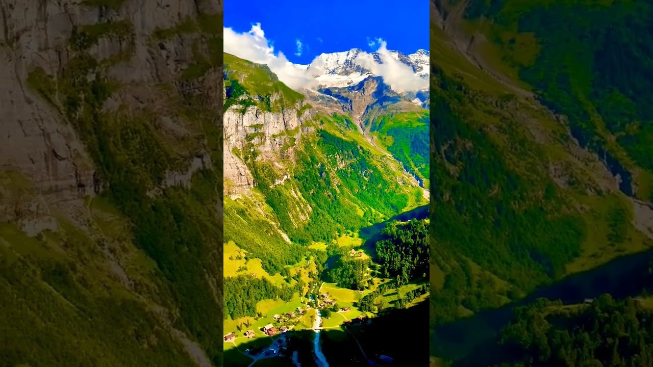Out of the world 😲😱 #nature #beautiful #mountains #whatsappstatus #viral #charming #earth #reels