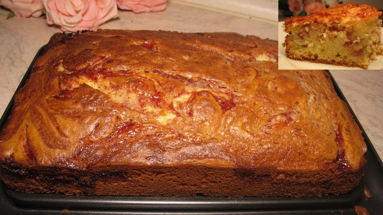 Лесен,  вкусен и ароматен  Кекс със сладко.Torta dolce.